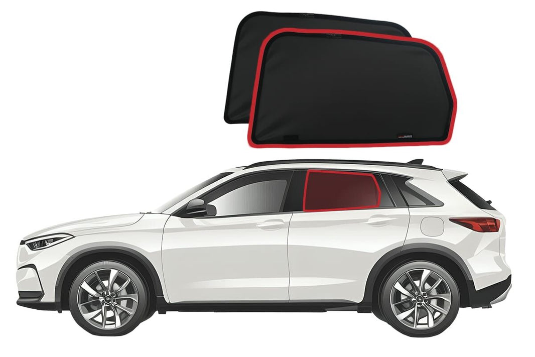 Infiniti QX50 2nd Generation Car Rear Window Shades (J55; 2019-Present)