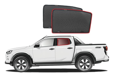 Isuzu D-MAX | Mazda BT50 3rd Generation Car Rear Window Shades (RG; 2020-Present)*