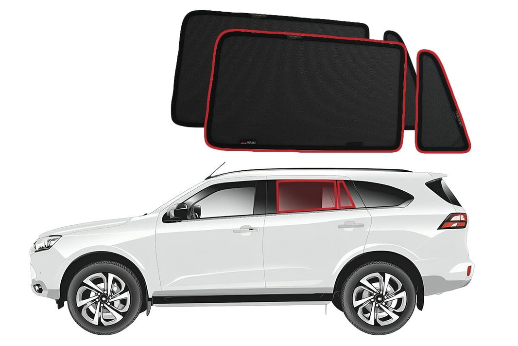 Isuzu MU-X 2nd Generation Car Rear Window Shades (RJ; 2020-Present)*