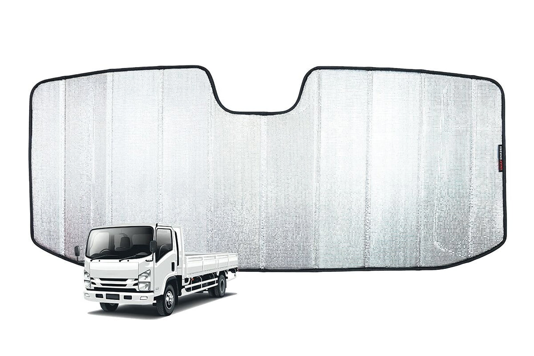 Isuzu N-Series/Q-Series | Nissan Atlas/Elf 6th Generation Front Windscreen Sun Shade (Wide Cab) (2006-2024)