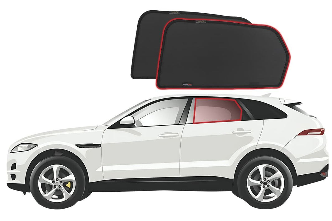 Jaguar F-Pace Car Rear Window Shades (2016-Present)*