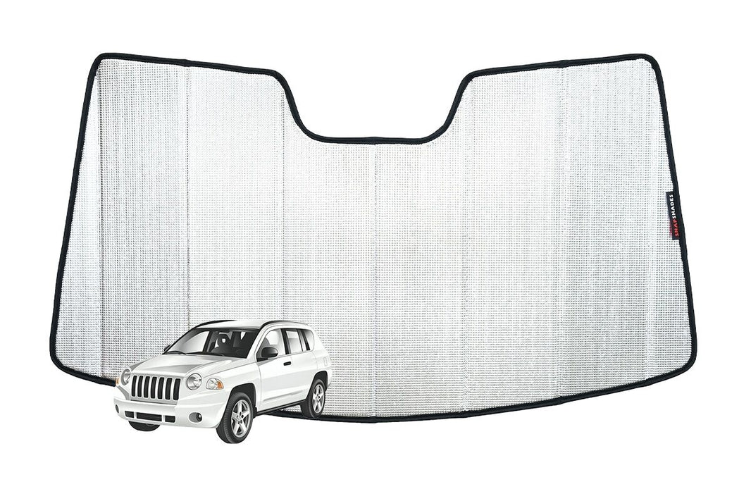 Jeep Compass 1st Generation Front Windscreen Sun Shade (MK49; 2008-2017)
