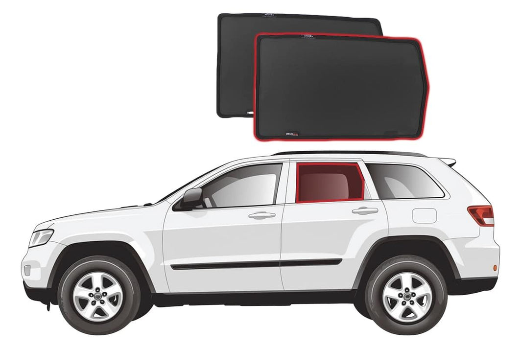 Jeep Grand Cherokee Car Rear Window Shades (WK2; 2010-2022)*