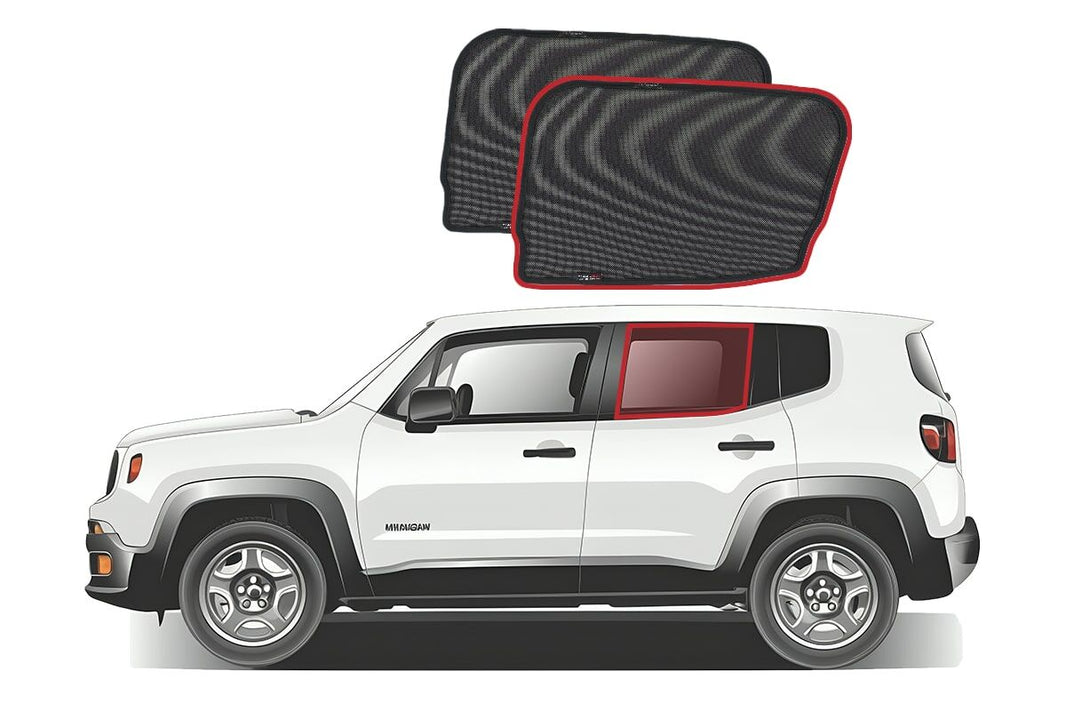 Jeep Renegade Car Rear Window Shades (2014-Present)