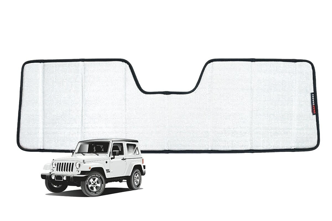 Jeep Wrangler Front Windscreen Sun Shade (JK; 2007-2018)