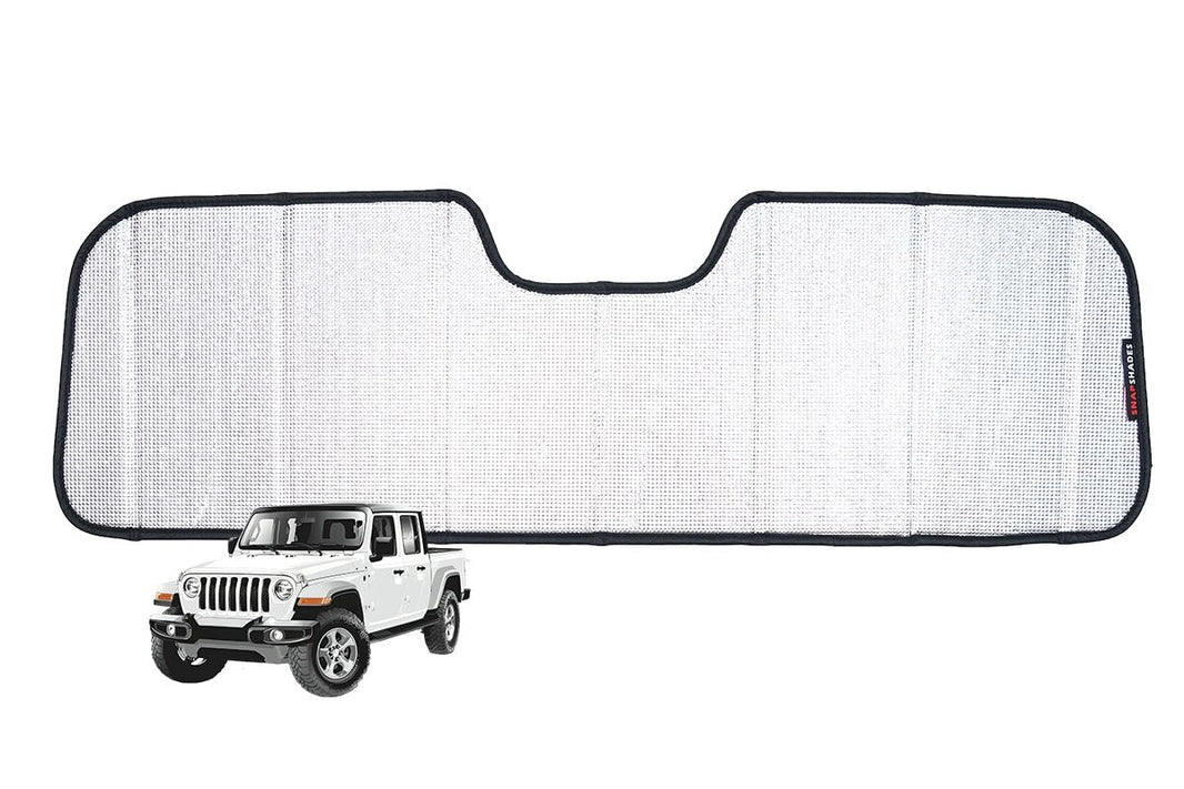 Jeep Gladiator Front Windscreen Sun Shade with Collision Radar (JT; 2019-Present)