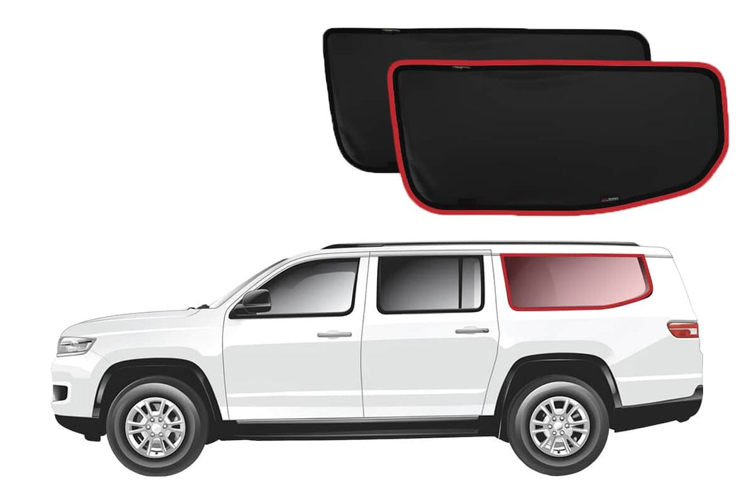 Jeep Wagoneer/Grand Wagoneer 4th Generation Port Window Shades (WS; 2022-Present)