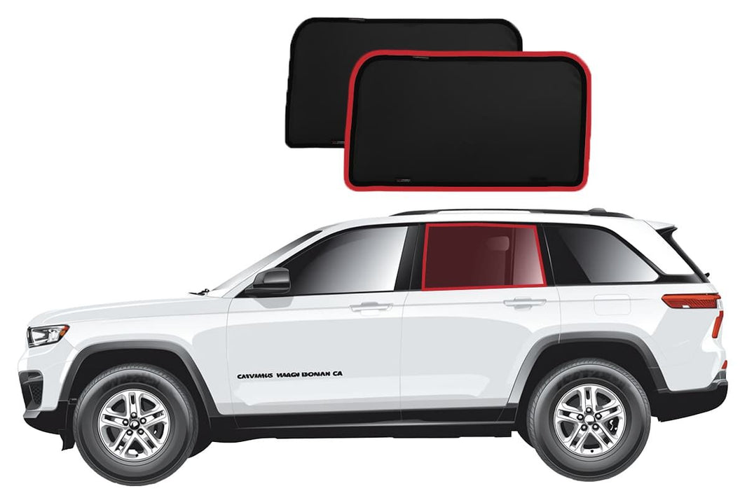 Jeep Grand Cherokee 5th Generation Car Rear Window Shades (WL74; 2022-Present)*