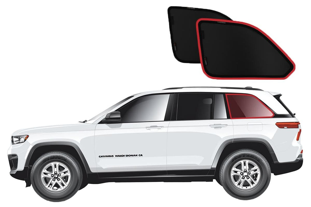 Jeep Grand Cherokee 5th Generation Port Window Shades (WL74; 2022-Present)