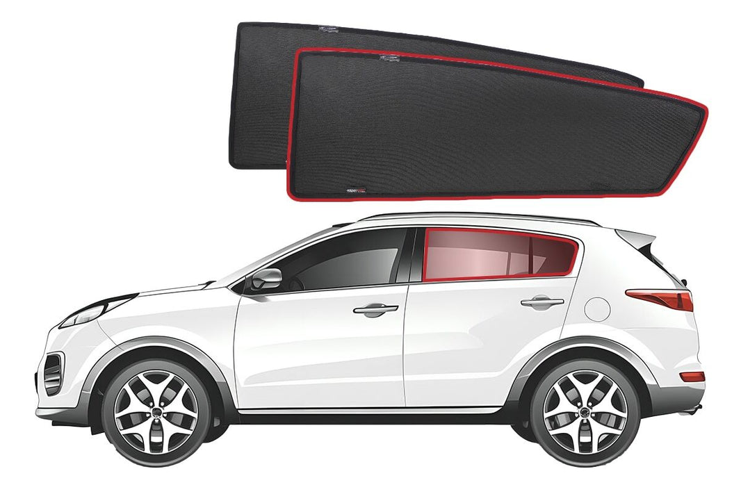 KIA Sportage/KX5 4th Generation Car Rear Window Shades (QL; 2015-2021)