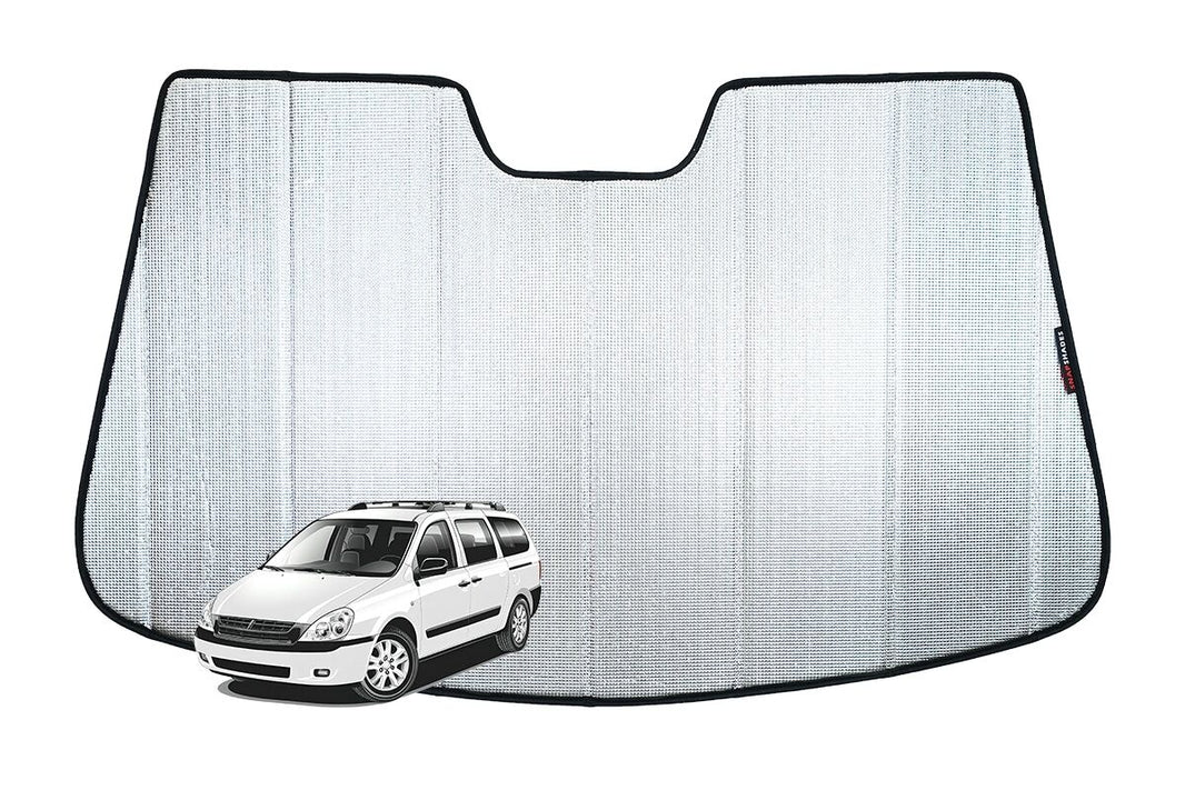 KIA Carnival/Grand Carnival/Sedona/VQ/Carnival Royale | Hyundai Entourage 2nd Generation Front Windscreen Sun Shade (VQ; 2006-2014)