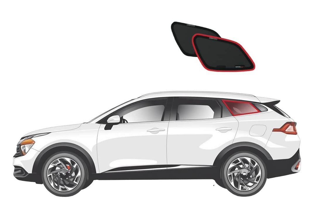 KIA Sportage 5th Generation Port Window Shades (LWB) (NQ5; 2021-Present)