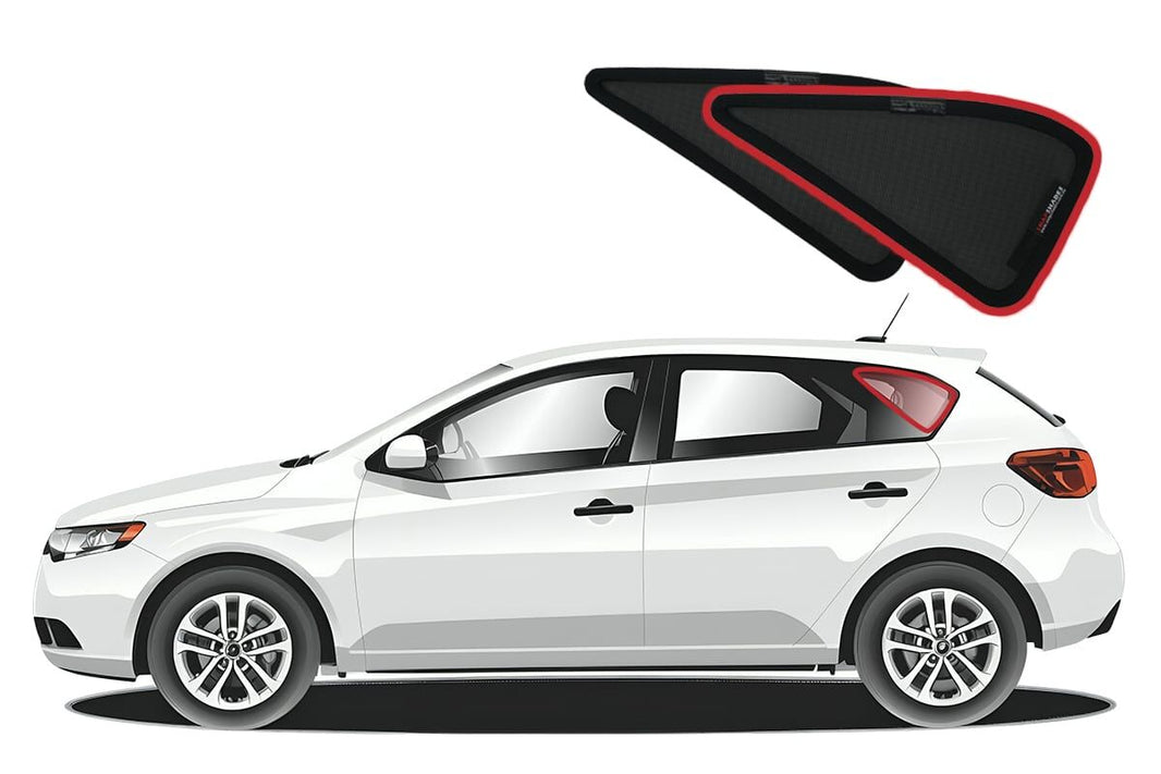 KIA Cerato Hatchback 2nd Generation Port Window Shades (TD; 2008-2013)