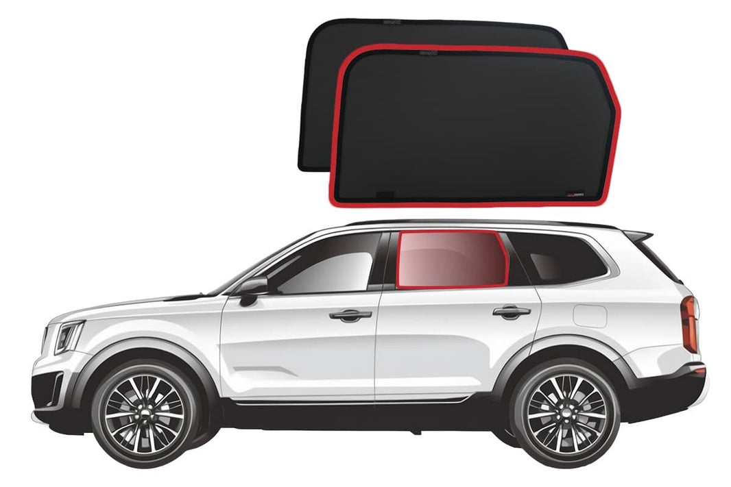 KIA Telluride Car Rear Window Shades (2019-Present)