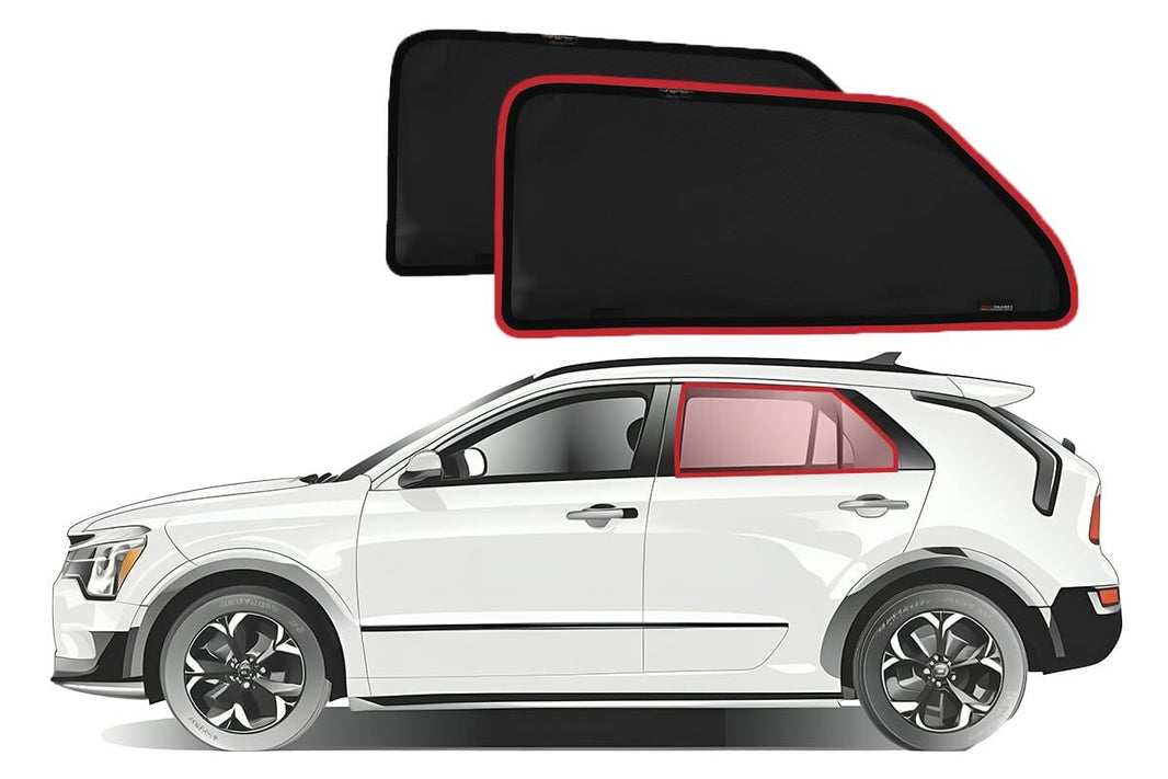 KIA Niro 2nd Generation Car Rear Window Shades (SG2; 2021-Present)