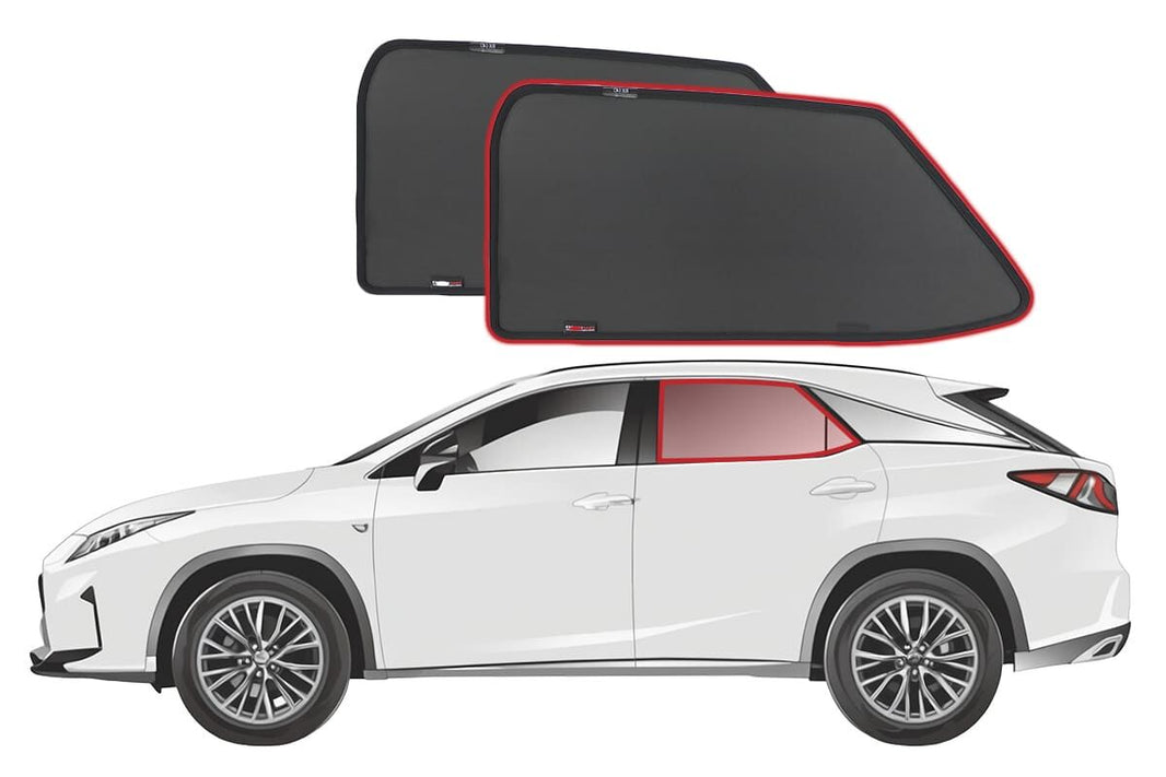 Lexus RX 4th Generation Car Rear Window Shades (AL20; 2015-2022)