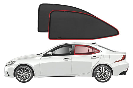 Lexus IS Sedan 3rd Generation Car Rear Window Shades (XE30; 2013-2020)