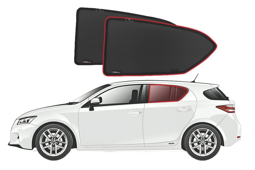 Lexus CT 200H Car Rear Window Shades (2011-2022)
