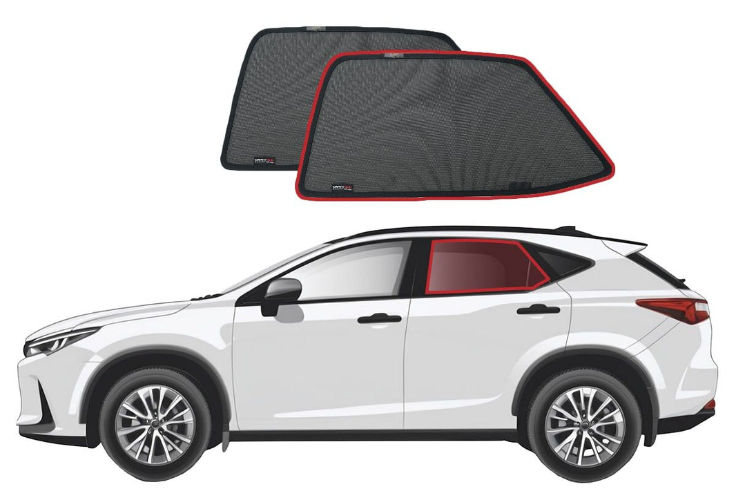Lexus NX 2nd Generation Car Rear Window Shades (AZ20; 2022-Present)