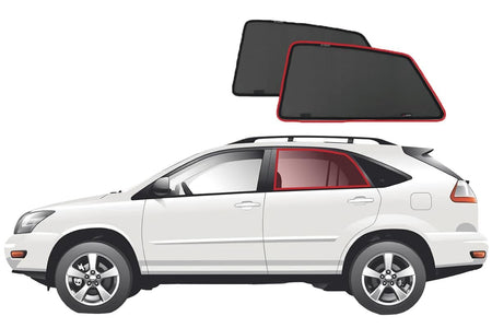Lexus RX | Toyota Harrier 2nd Generation Car Rear Window Shades (XU30; 2003-2008)