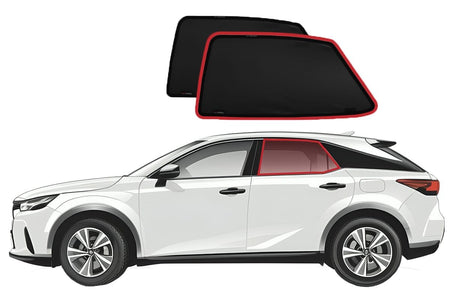 Lexus RX 5th Generation Car Rear Window Shades (ALA10/ALH10; 2023-Present)