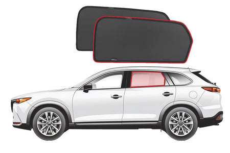 Mazda CX-9 2nd Generation Car Rear Window Shades (TC; 2016-Present)