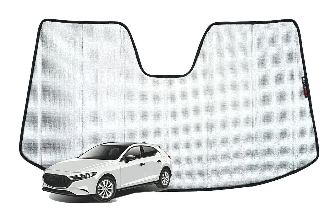 Mazda 3 Hatchback/Sedan 4th Generation Front Windscreen Sun Shade (BP; 2019-Present)
