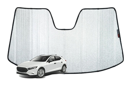 Mazda 3 Hatchback/Sedan 4th Generation Front Windscreen Sun Shade (BP; 2019-Present)