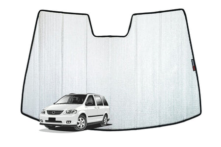 Mazda MPV 2nd Generation Front Windscreen Sun Shade (LW; 1999-2006)