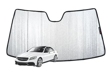 Mercedes-Benz C-Class Sedan/Wagon 4th Generation Front Windscreen Sun Shade (W205; 2014-2021)