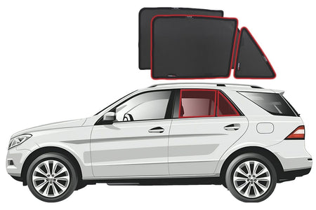 Mercedes-Benz M-Class/GLE SUV 3rd Generation Car Rear Window Shades (W166; 2011-2019)*