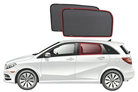 Mercedes-Benz B-Class 2nd Generation Car Rear Window Shades (W246; 2012-2018)