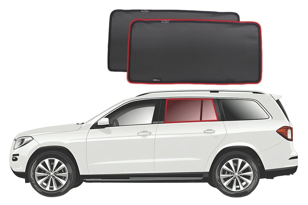 Mercedes-Benz GL-Class/GLS 2nd Generation Car Rear Window Shades (X166; 2013-2019)*