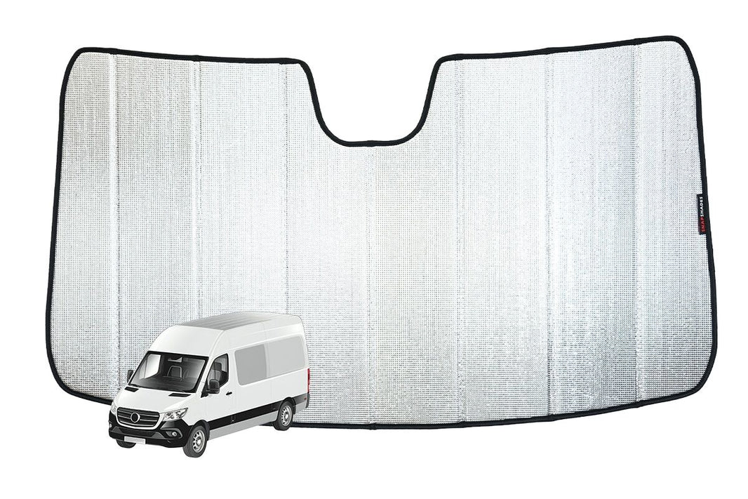 Mercedes-Benz Sprinter/eSprinter | Freightliner Sprinter 3rd Generation Front Windscreen Sun Shade (907/910/VS30; 2018-Present)
