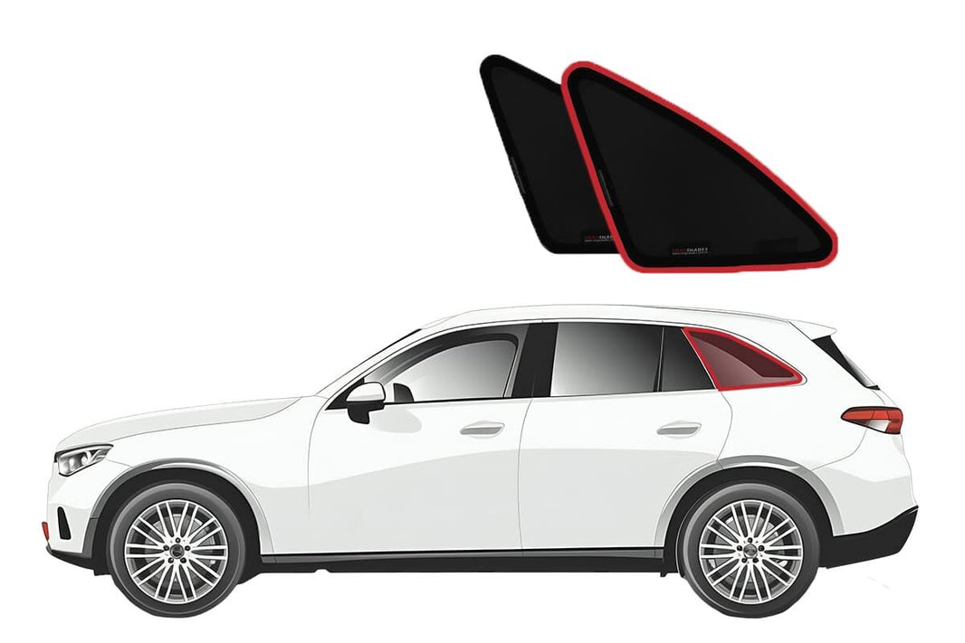 Mercedes-Benz GLC SUV 2nd Generation Port Window Shades (X254; 2022-Present)
