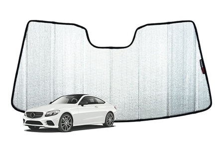 Mercedes-Benz C-Class Coupe/Convertible Front Windscreen Sun Shade (C205/A205; 2015-2023)