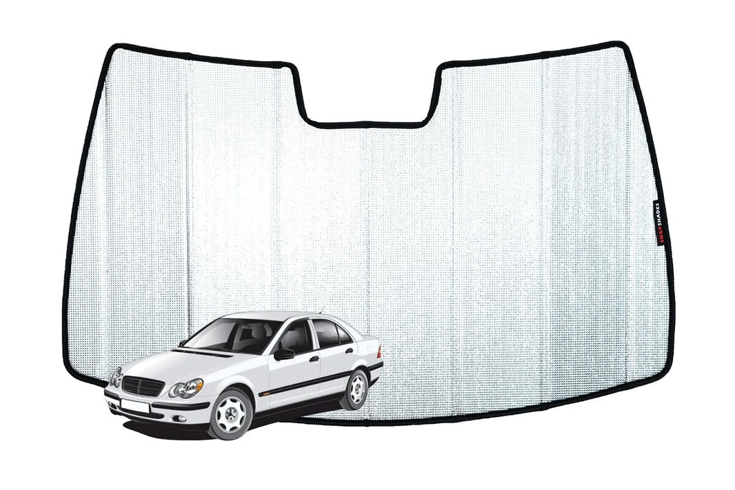 Mercedes-Benz C-Class Sedan/Wagon Front Windscreen Sun Shade (W203; 2000-2007)