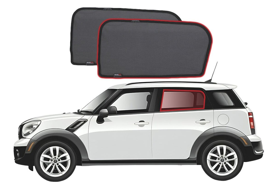 MINI Countryman 1st Generation Car Rear Window Shades (R60; 2010-2016)