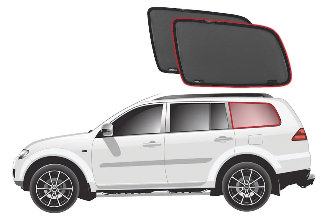 Mitsubishi Challenger/Pajero Sport/Montero Sport/Nativa/Pajero Dakar (different size Port Windows) Port Window Shades (PB/PC Series; 2008-2016)