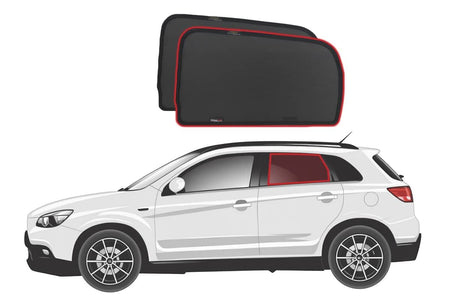 Mitsubishi ASX 1st Generation/Outlander Sport 3rd Generation | Citroen C4 Aircross | Peugeot 4008 Car Rear Window Shades (2010-Present)