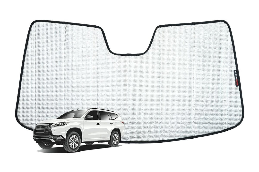 Mitsubishi Pajero Sport/Montero Sport/Shogun Sport 3rd Generation Front Windscreen Sun Shade (QE/QF/QG Series; 2015-Present)