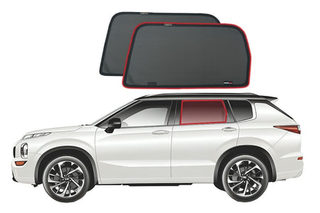 Mitsubishi Outlander 4th Generation Car Rear Window Shades (GN; 2021-Present)