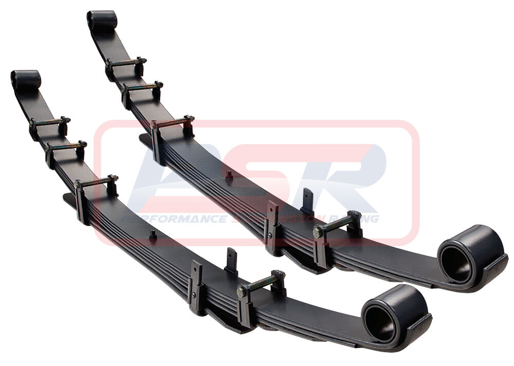 Mitsubishi MV Triton PSR 2" Raised Rear Leaf Spring 300-500kg Performance Load Rating - Heavy Duty - PAIR