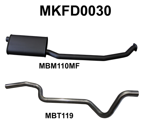 Falcon XE XF XG 6 Cylinder Ute Catback