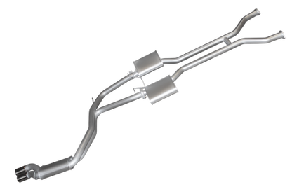 Falcon AU V8 IRS SDN 2.5in Dual Catback Muffler