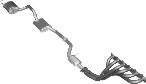 Falcon BA BF 6 Cylinder Sedan Full System Muffler/Muffler