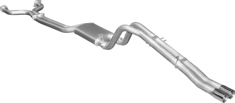BA BF V8 Ute 2.5in Dual CatBack Muffler/Tailpipe