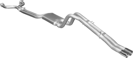 BA BF V8 Ute 2.5in Dual CatBack Muffler/Tailpipe