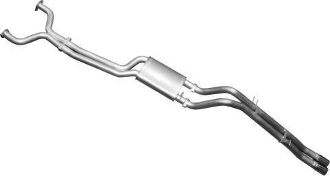 BA BF V8 RTV Ute 2.5in CatBack Muffler/Tailpipe