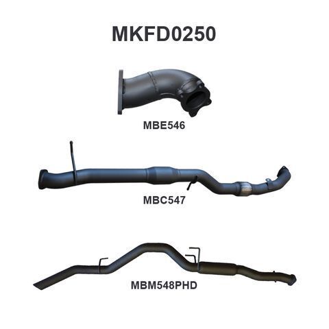 Ford PJ, PK Ranger 3.0L Manual With Cat, Hotdog